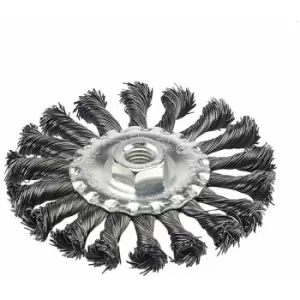 Image of Silverline - Steel Twist-Knot Wheel - 115mm