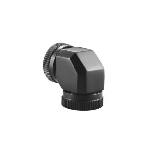 image of Phanteks 12mm Hard TubeAdapter 90 Satin Black