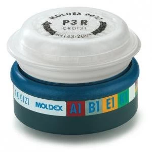 Image of Moldex ABEKP3 70009000 Particulate Filter EasyLock System Blue Ref
