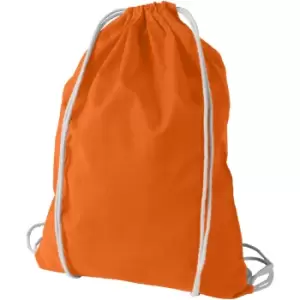 Image of Bullet Oregon Cotton Premium Rucksack (Pack Of 2) (44 x 32 cm) (Orange)