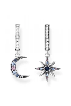 Image of THOMAS SABO Jewellery Sterling Silver Glam & Soul Hoop Earrings CR682-945-7