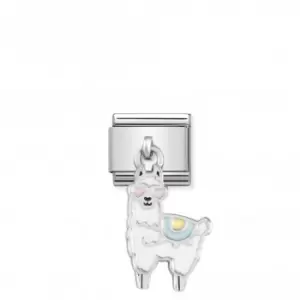Image of Nomination Composable Classic Charms Enamel Lama Link 331805/14