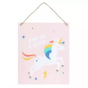 Image of One of a Kind Unicorn Sign