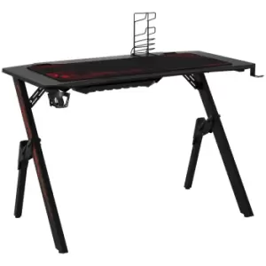 Image of Gaming Desk Computer Table, Game Handle Holder Cup Holder