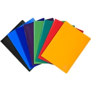 image of Exacompta Display Books PP Eco A4, 50 Pkts, Assorted, Pack of 12