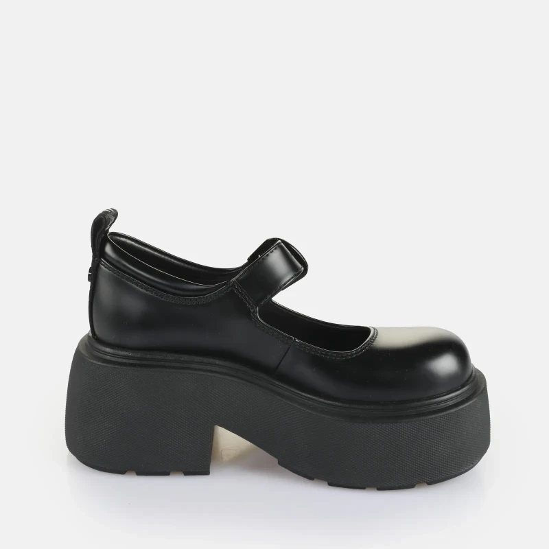 Image of Buffalo Ballet flats woman Buffalo Vicious Noir Female 36