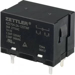 Image of PCB relays 12 Vdc 30 A 2 makers Zettler Electronics