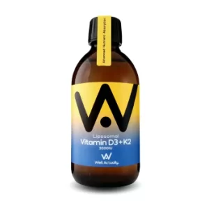 Image of Well.Actually. Liposomal Vitamin D3 2000 IU+ K2 100mcg 300ml