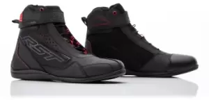 Image of RST Frontier Ladies Motorcycle Shoes, black-red, Size 36 for Women, black-red, Size 36 for Women