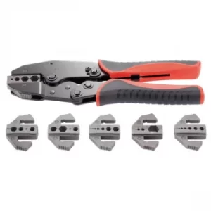 image of Toolcraft 818645 Crimp Tool Set 7 Piece