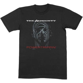 Image of The Almighty - Powertrippin' Unisex Large T-Shirt - Black