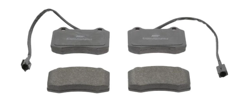 Image of JURID 573079J Brake pad set incl. wear warning contact, without accessories Brake Pad Set,disc brake (402)