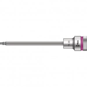 Image of Wera Zyklop 1/2" Drive Torx Socket Bit 140mm Long 1/2" T20