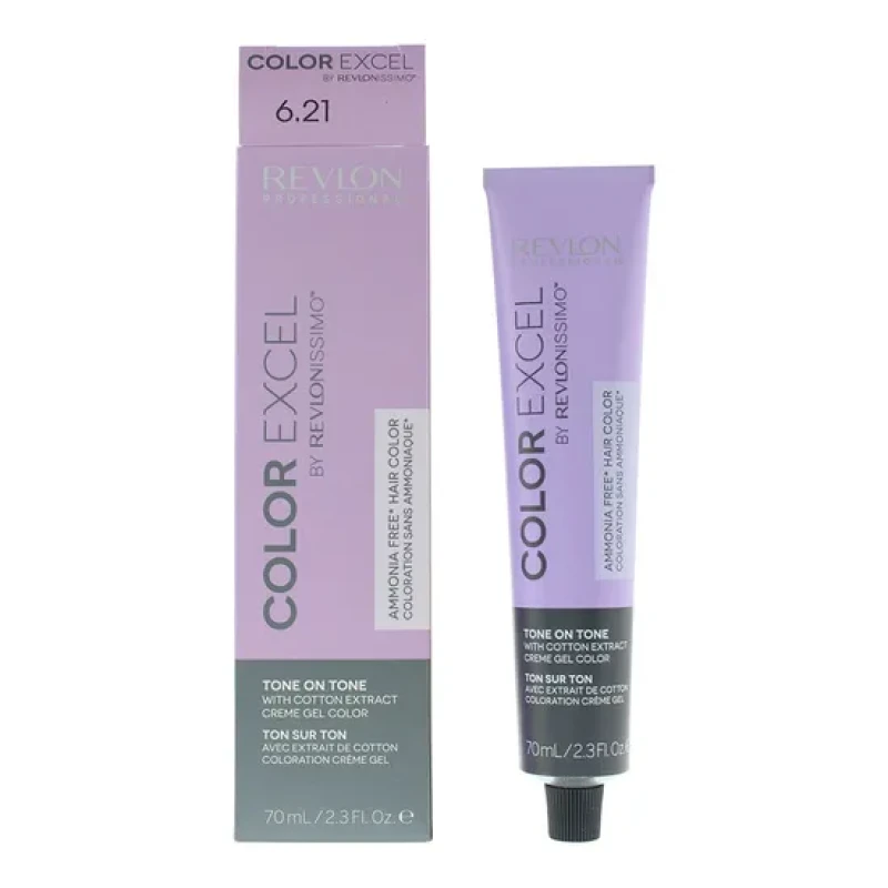 Image of Revlon Revlonissimo Colorsmetique Color Excel 6.21 Dark Iridescent Ash Blonde Ha