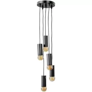 Image of Minisun - Black 5 Way Ceiling Light Fitting