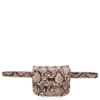 image of Firetrap Snake Belt Bag - Beige