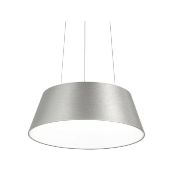 image of Ideal Lux Lighting - Ideal Lux LED Decorative Cylindrical Pendant Chrome, 3000K