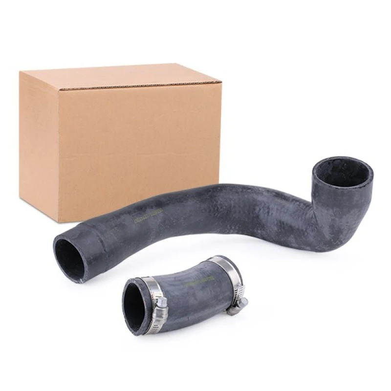 Image of RIDEX 3314C0389 Turbocharger Hose with clamps Charger Intake Hose (3314)