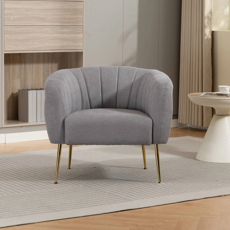 Image of Artemis Home Stanton Accent Chair in Grey Size: 1 Pack Grey Unisex 1 Pack