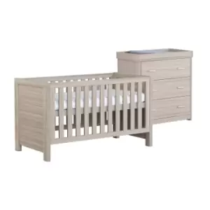 image of Babymore DS LUNO OAK ROOM SET 2 PIECES