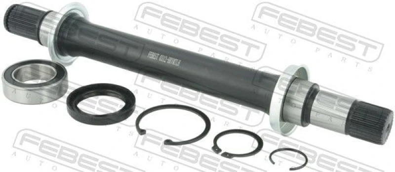 Image of FEBEST 0312-HRVMTLH Drive shaft Front Axle Left Drive Shaft (13)