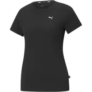 Puma Essentials Small Logo T Shirt Womens - Black