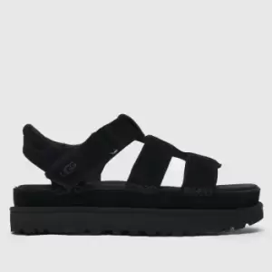 Image of UGG Black Goldenstar Strap Sandals