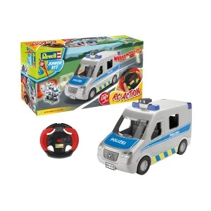 image of Police Van 1:20 Scale Revell Junior RC Kit