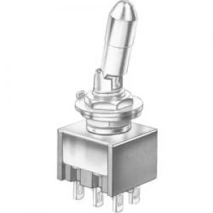 image of Toggle switch 30 Vdc 4 A 2 x OnOn Marquardt 9047.