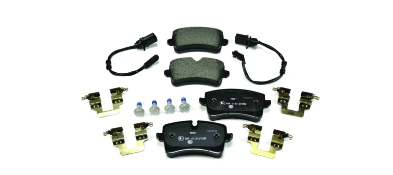 Image of HELLA Brake pad set HELLA 8DB 355 016-011