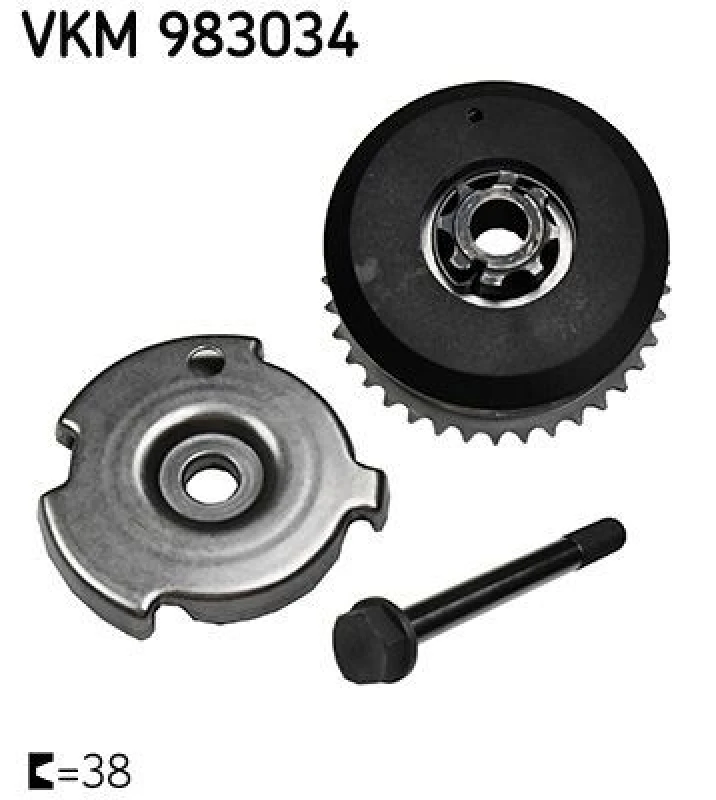 Image of SKF Camshaft Adjuster SKF VKM 983034