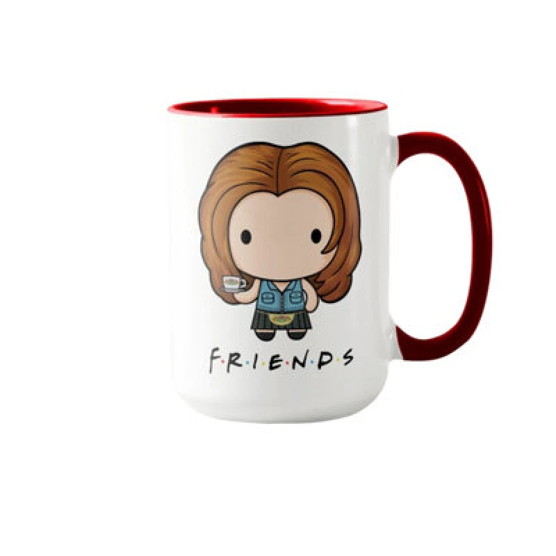 Image of Friends Chibi Rachel Mug Red unisex