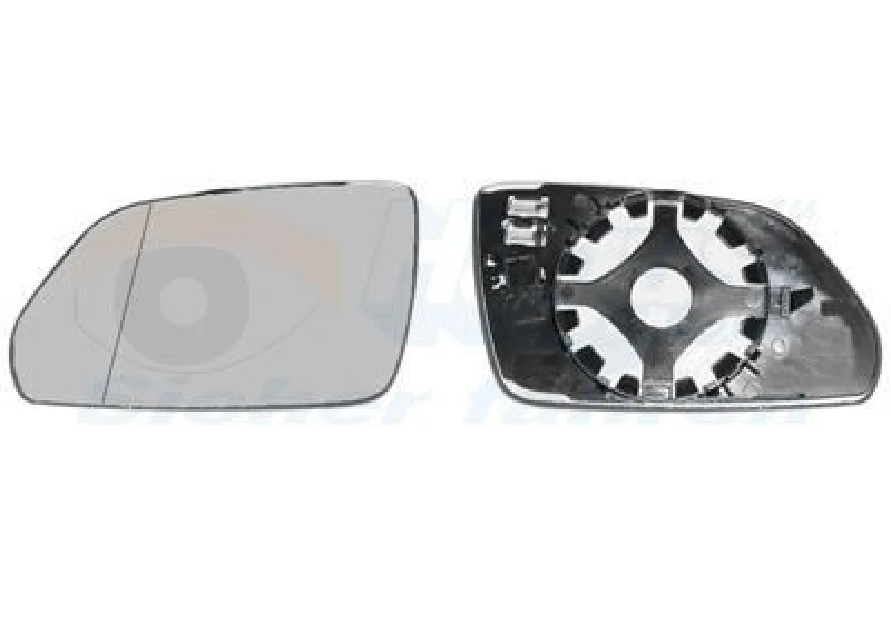Image of VAN WEZEL Wing mirror glass VAN WEZEL 7622836