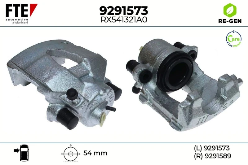 Image of Brake caliper FTE 9291573