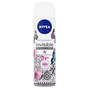 Image of Nivea Invisible Black and White Clear Anti-Perspirant 150ml