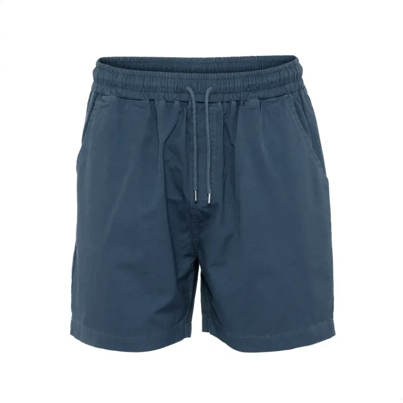Image of Colorful Standard Twill shorts Colorful Standard Organic petrol blue Bleu Unisex S