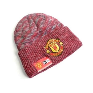 Image of New Era Manchester United Red Cuff Knit