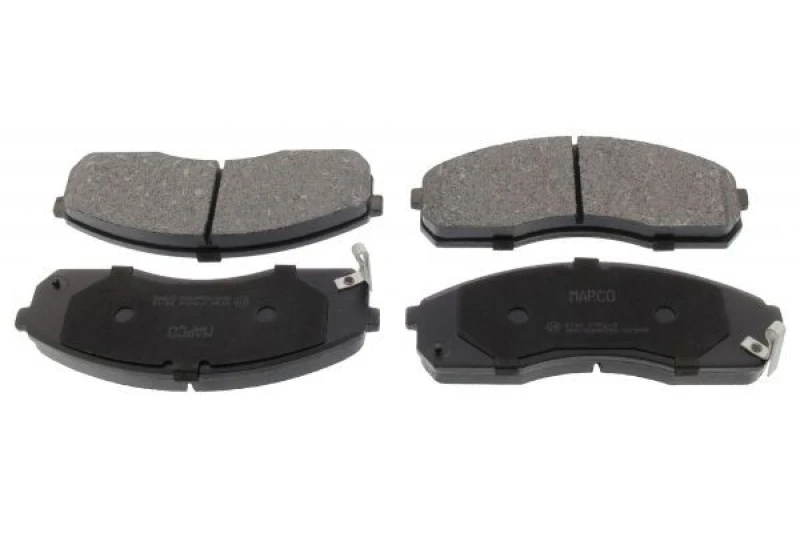Image of MAPCO 6740 Brake pad set Front Axle, with acoustic wear warning, with anti-squeak plate Brake Pad Set,disc brake (402)