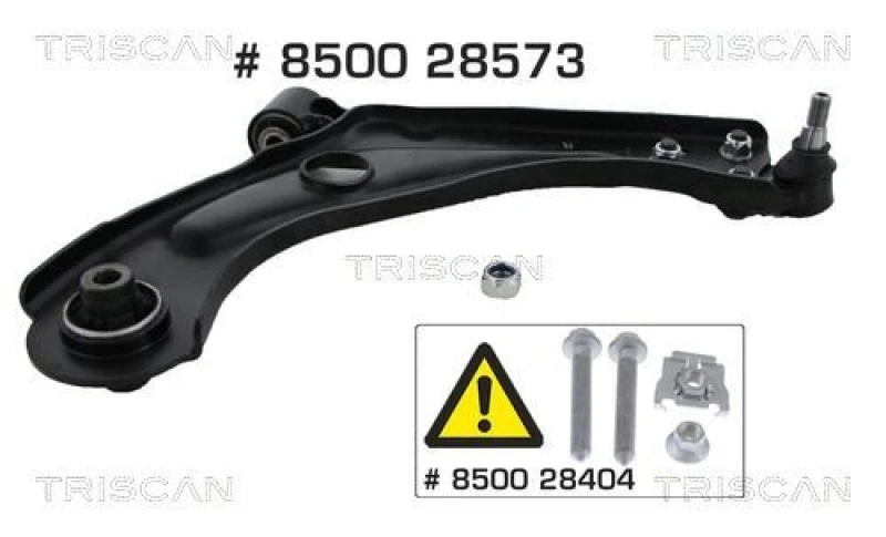 Image of TRISCAN Suspension arm TRISCAN 8500 28573