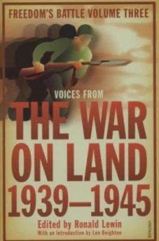 Image of The War on Land 1939-1945 by Ronald Lewin Book