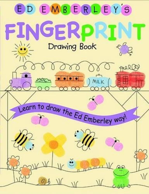 Image of Ed Emberleys Fingerprint Drawing Book by Ed Emberley Book