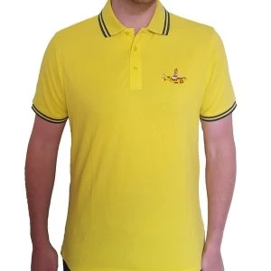 Image of The Beatles - Yellow Submarine Unisex Large T-Shirt - Yellow