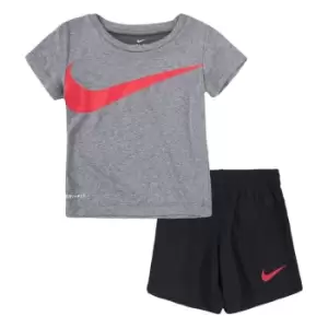 image of Nike Drpsts Sht Set Bb23 - Black