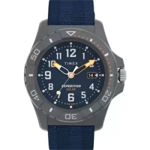 image of Timex Mens Timex Outdoor TW2V40300 - Grey and Blue