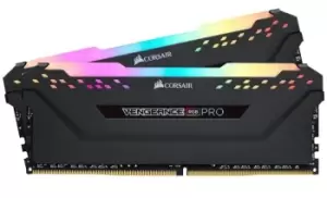 Image of Corsair Vengeance RGB PRO 16GB DDR4 3200MHz CL16 AMD Ryzen Tuned Desktop Memory - Black