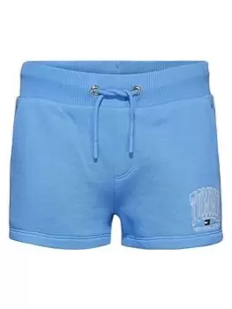 Image of Tommy Hilfiger Girls Bold Varsity Short - Blue Size Age: 7 Years, Women