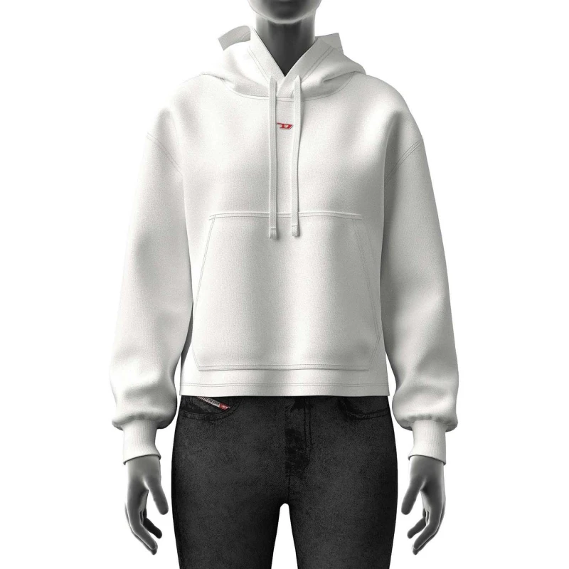 Image of Diesel F-Jaral-Hood-D Hoodie White female L