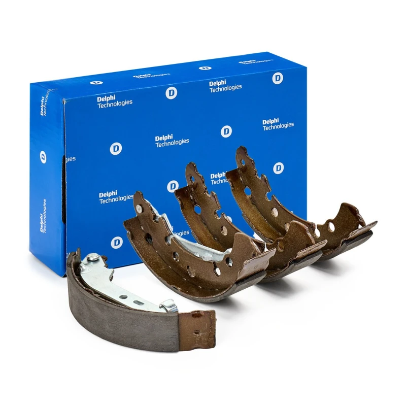 Image of DELPHI Brake Shoe Set DELPHI LS2021