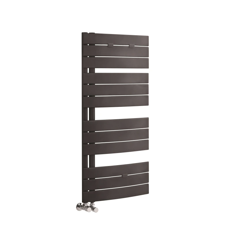 Image of Balterley with Curved Panels 1706 BTU 1080mm x 550mm Anthracite Grey