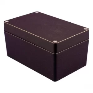 Image of Hammond 1550Z117BK Diecast Enclosure (Thick Wall, 160 x 100 x 81mm...